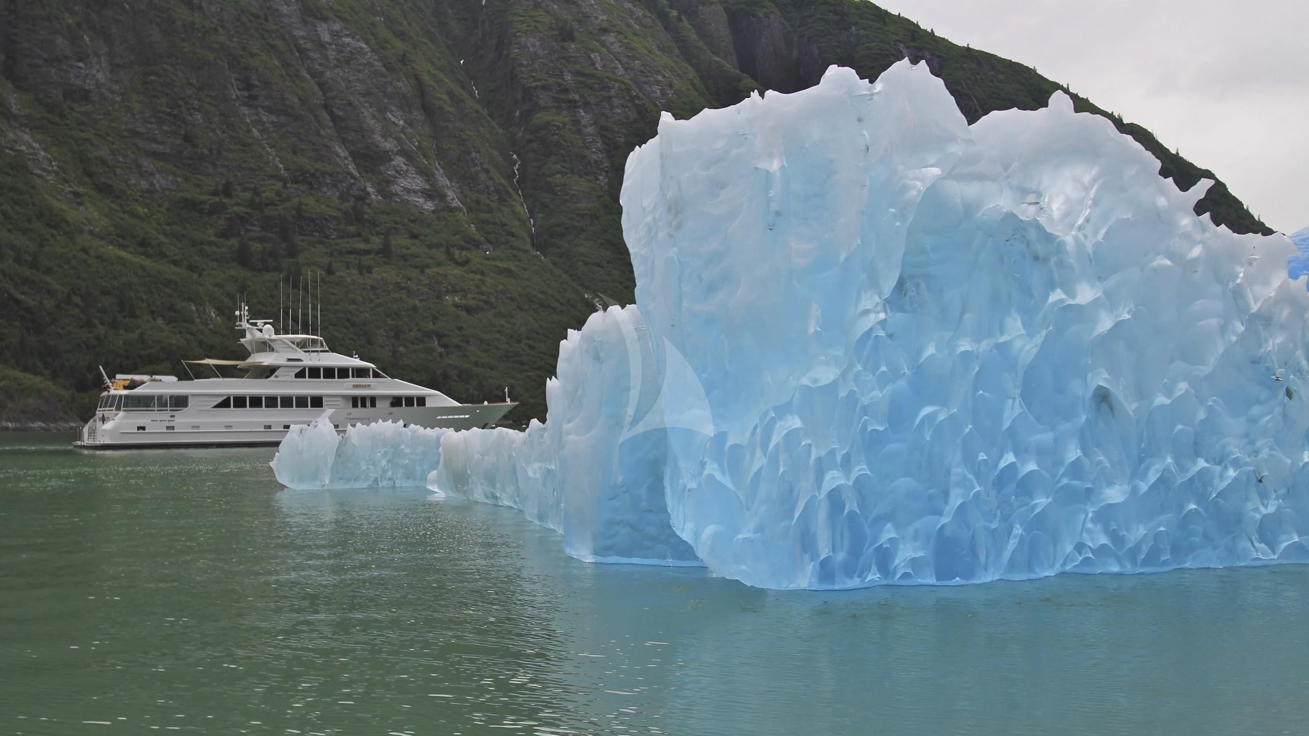a boat in the water aboard SERENITY Yacht for Charter