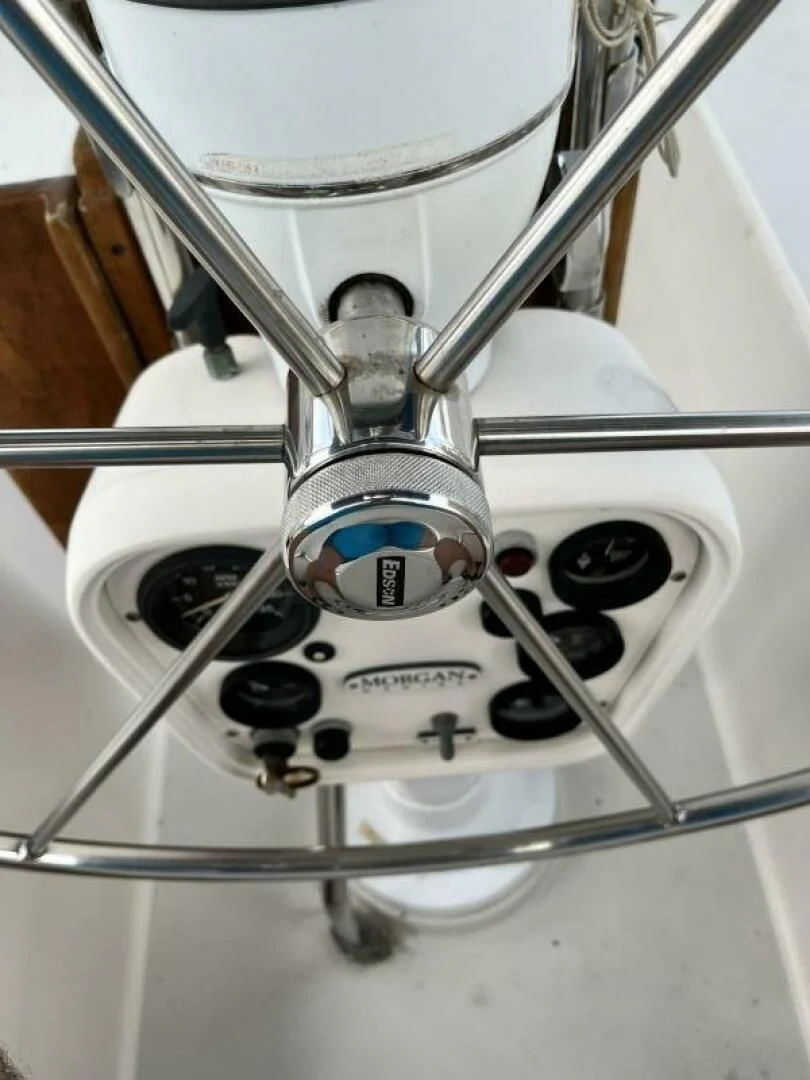 close-up of a machine aboard SERENITY Yacht for Charter