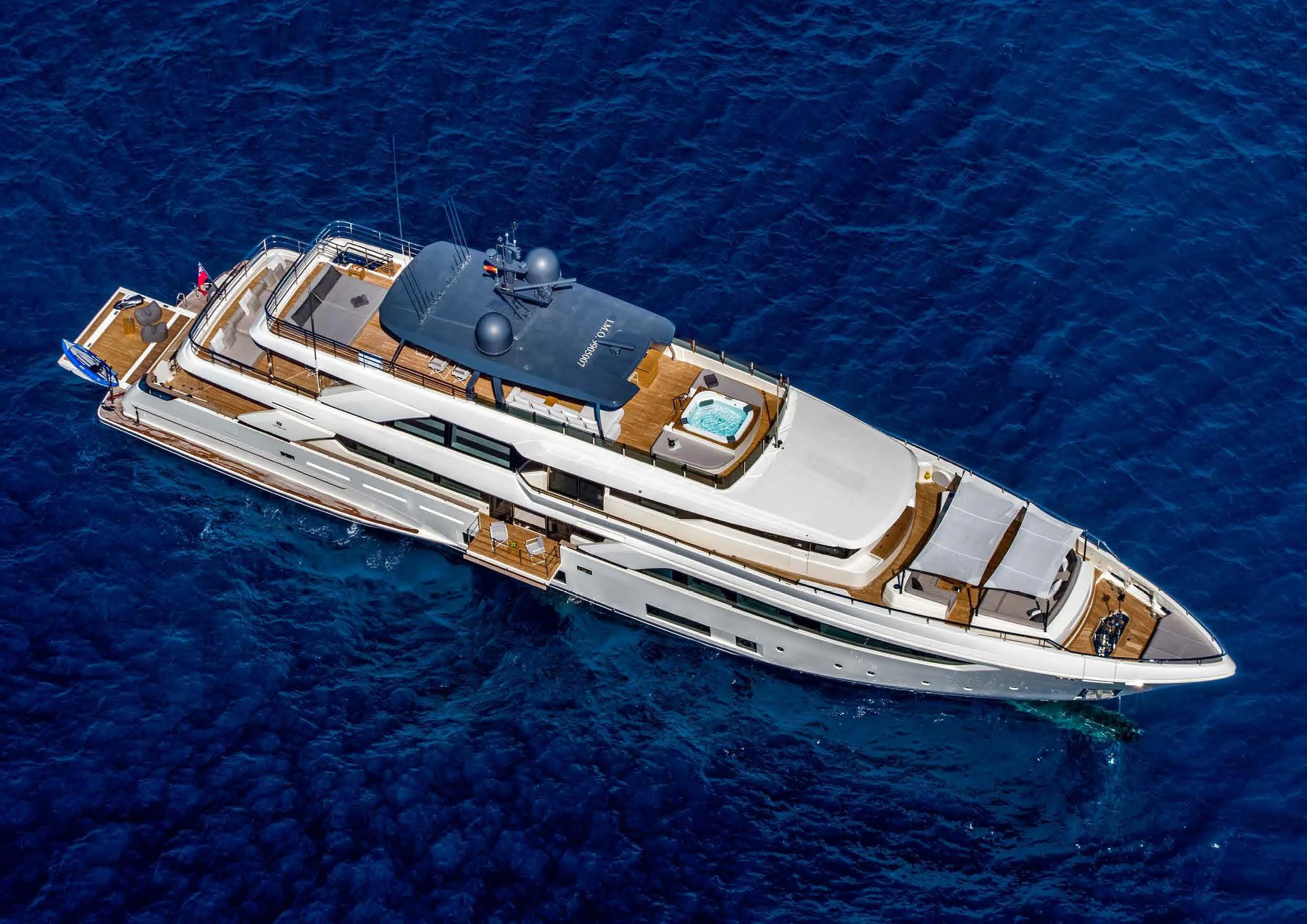 a boat in the water aboard PALOMA Yacht for Sale