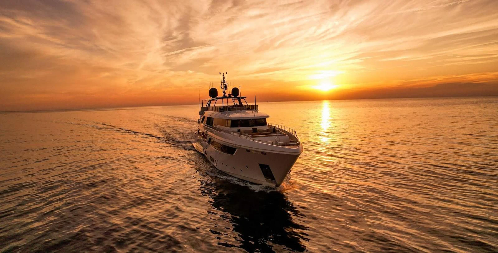 a boat in the water aboard PALOMA Yacht for Sale