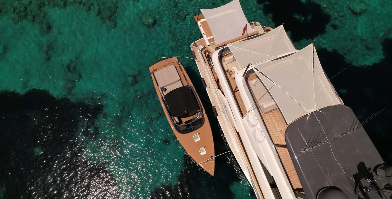 a boat on the water aboard PALOMA Yacht for Sale
