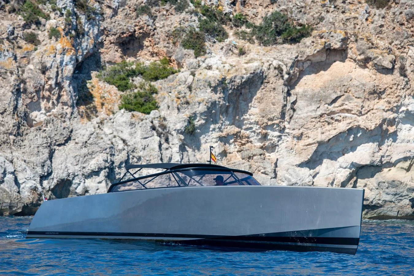 a boat on the water aboard PALOMA Yacht for Sale