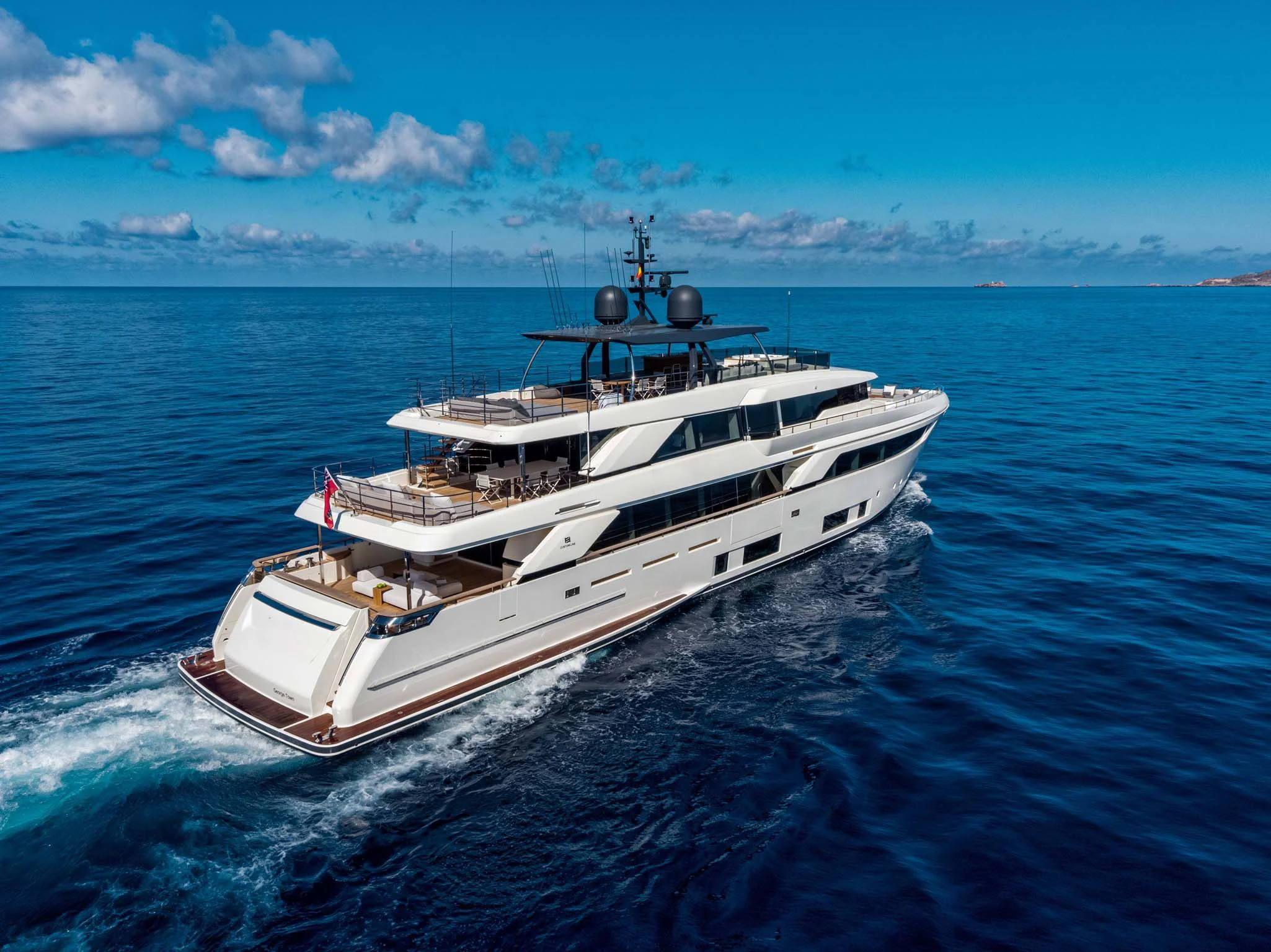 a boat in the water aboard PALOMA Yacht for Sale