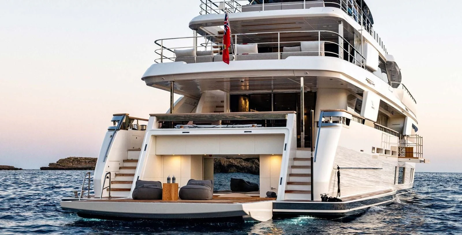 a boat on the water aboard PALOMA Yacht for Sale