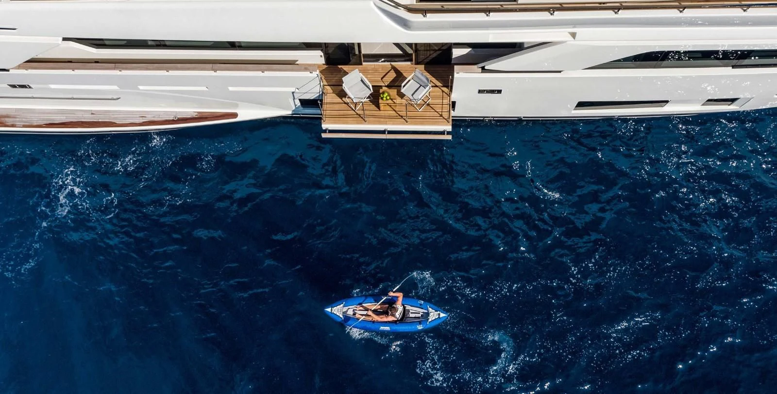 a boat in the water aboard PALOMA Yacht for Sale