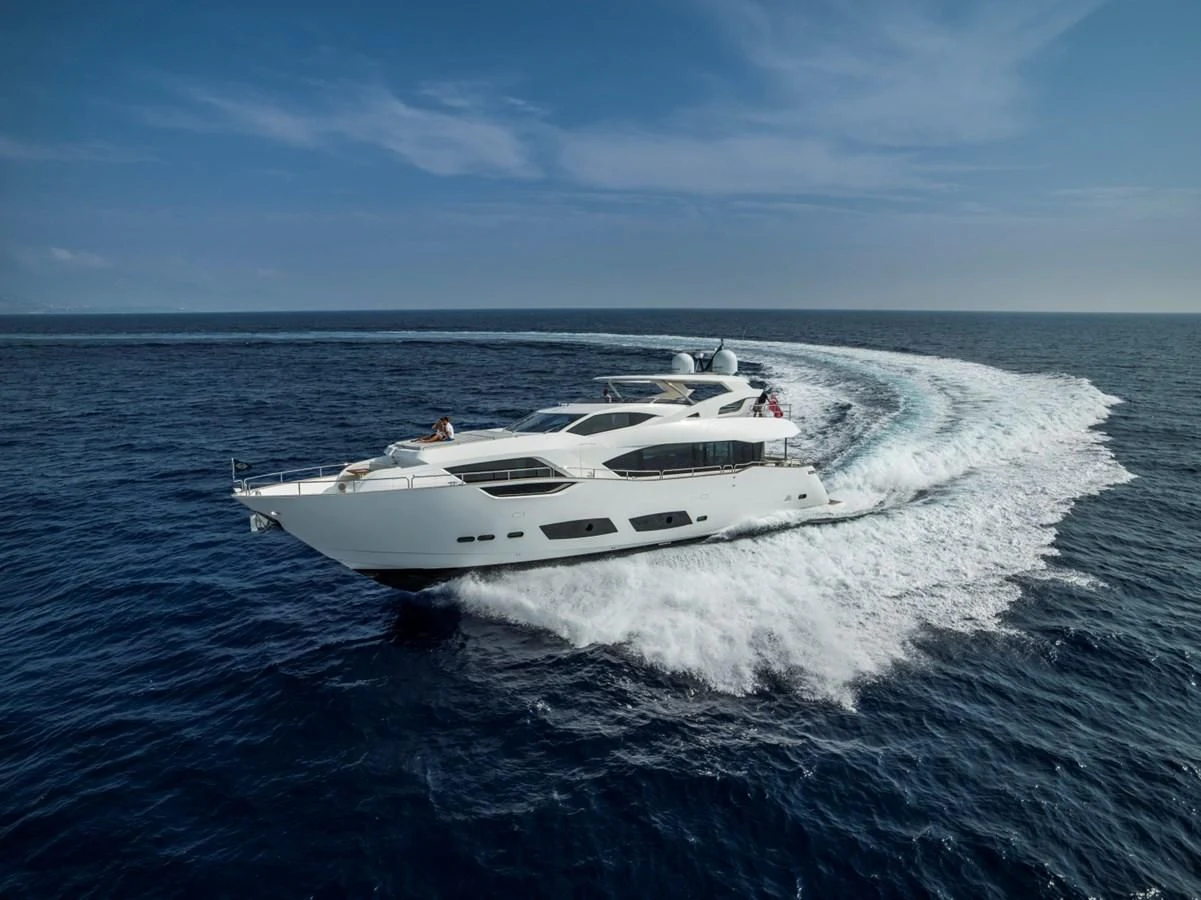 a boat on the water aboard 95 YACHT Yacht for Sale