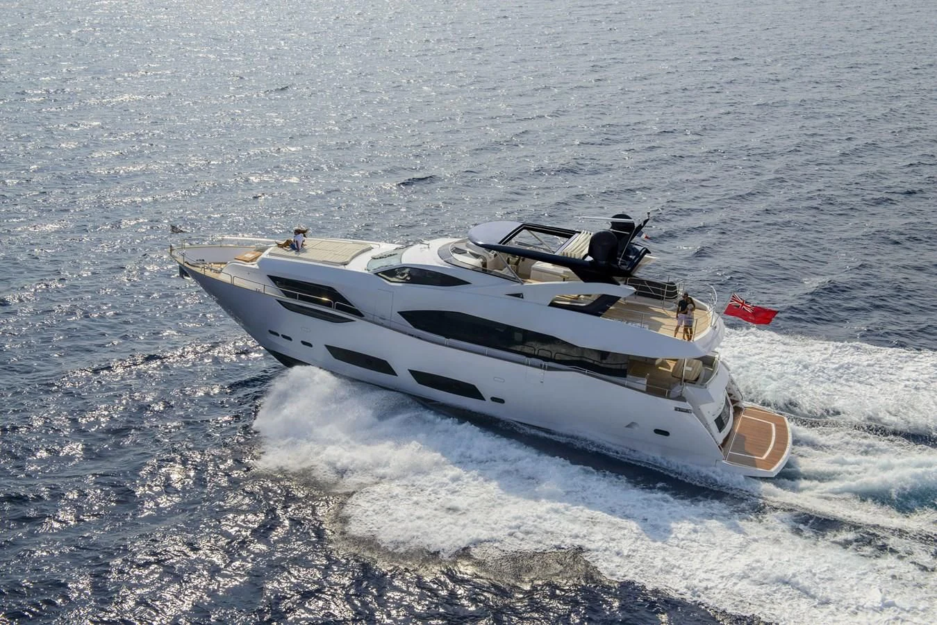 a white yacht in the water aboard 95 YACHT Yacht for Sale
