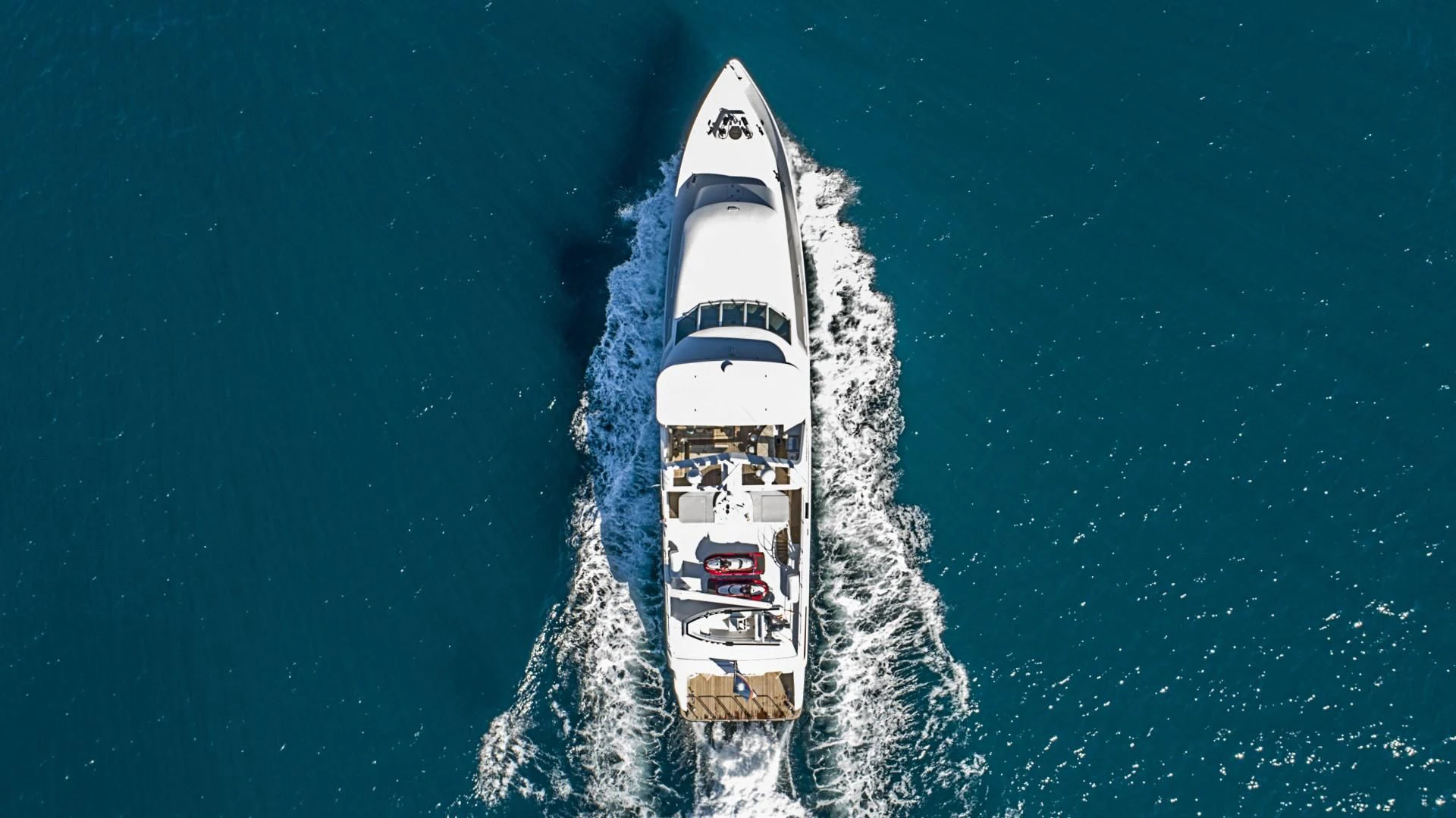 a boat in the water aboard SEAQUEST Yacht for Sale