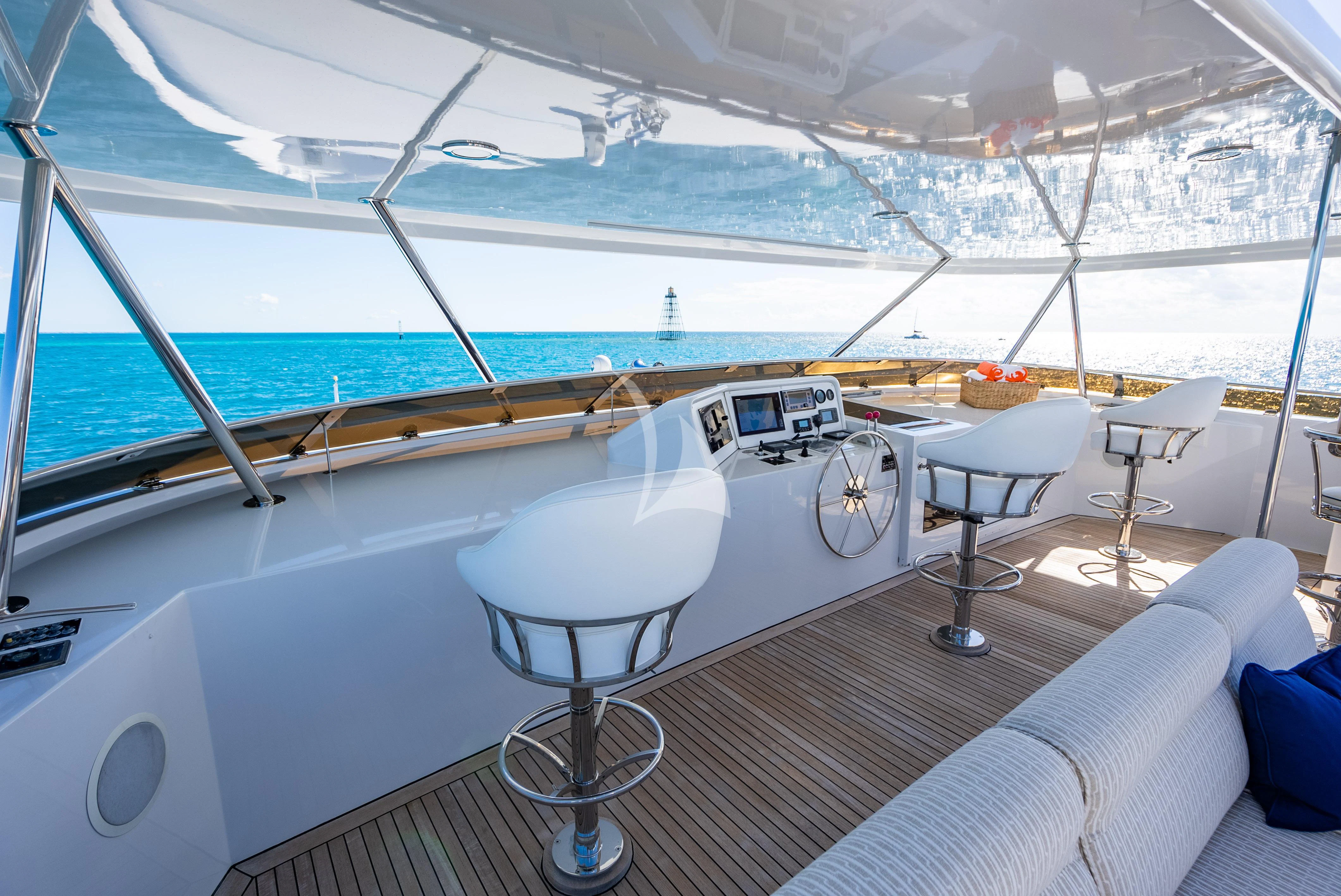 a boat on the water aboard SEAQUEST Yacht for Sale