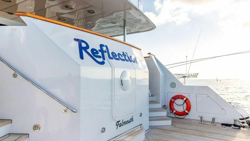 a boat on the water aboard SEAQUEST Yacht for Sale