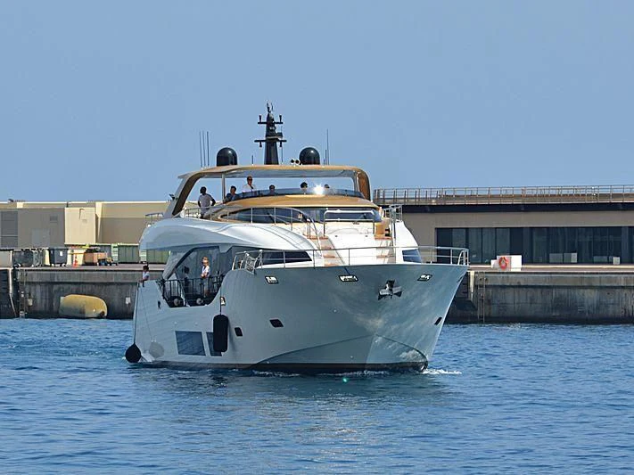 a boat in the water aboard KIMOJO Yacht for Sale