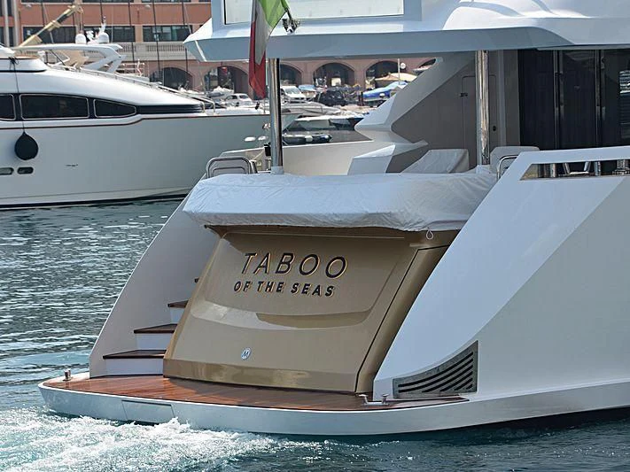a boat on the water aboard KIMOJO Yacht for Sale