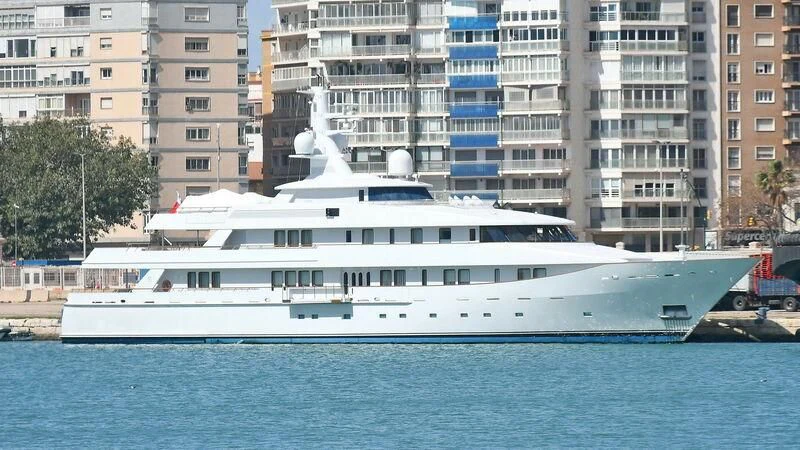 a white yacht in the water aboard KWIKUMAT Yacht for Sale