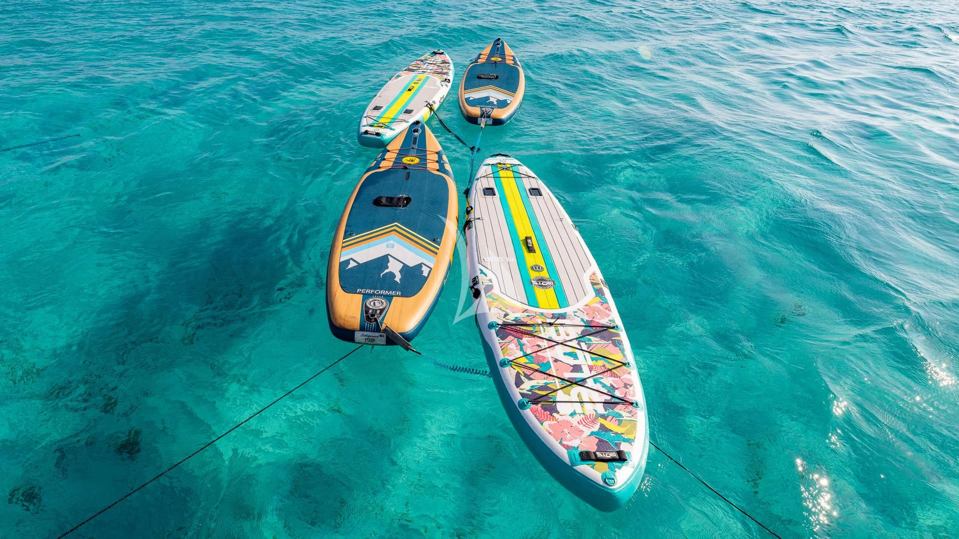 a couple of boats in the water aboard LADY B Yacht for Charter