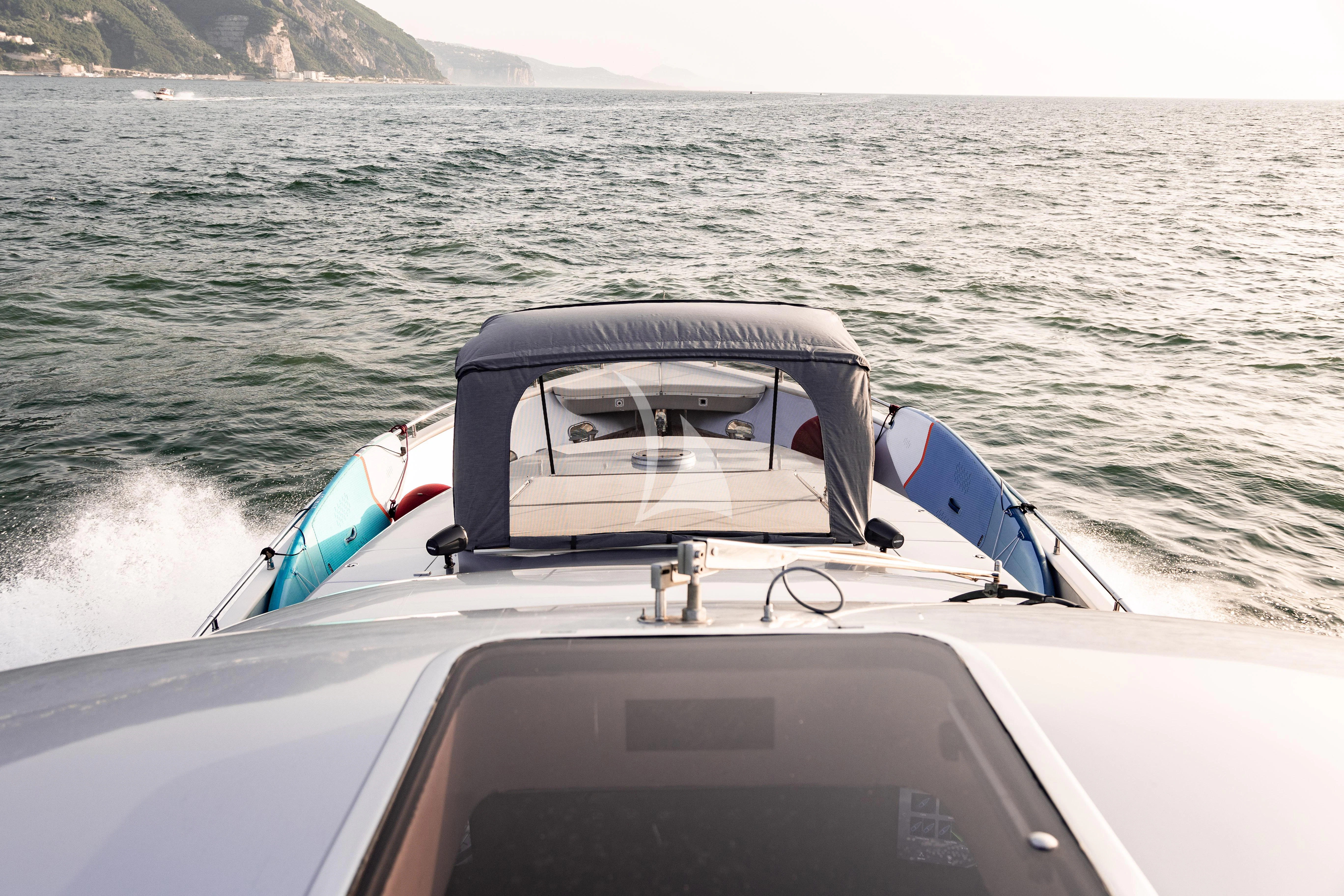 a boat on the water aboard LADY B Yacht for Charter
