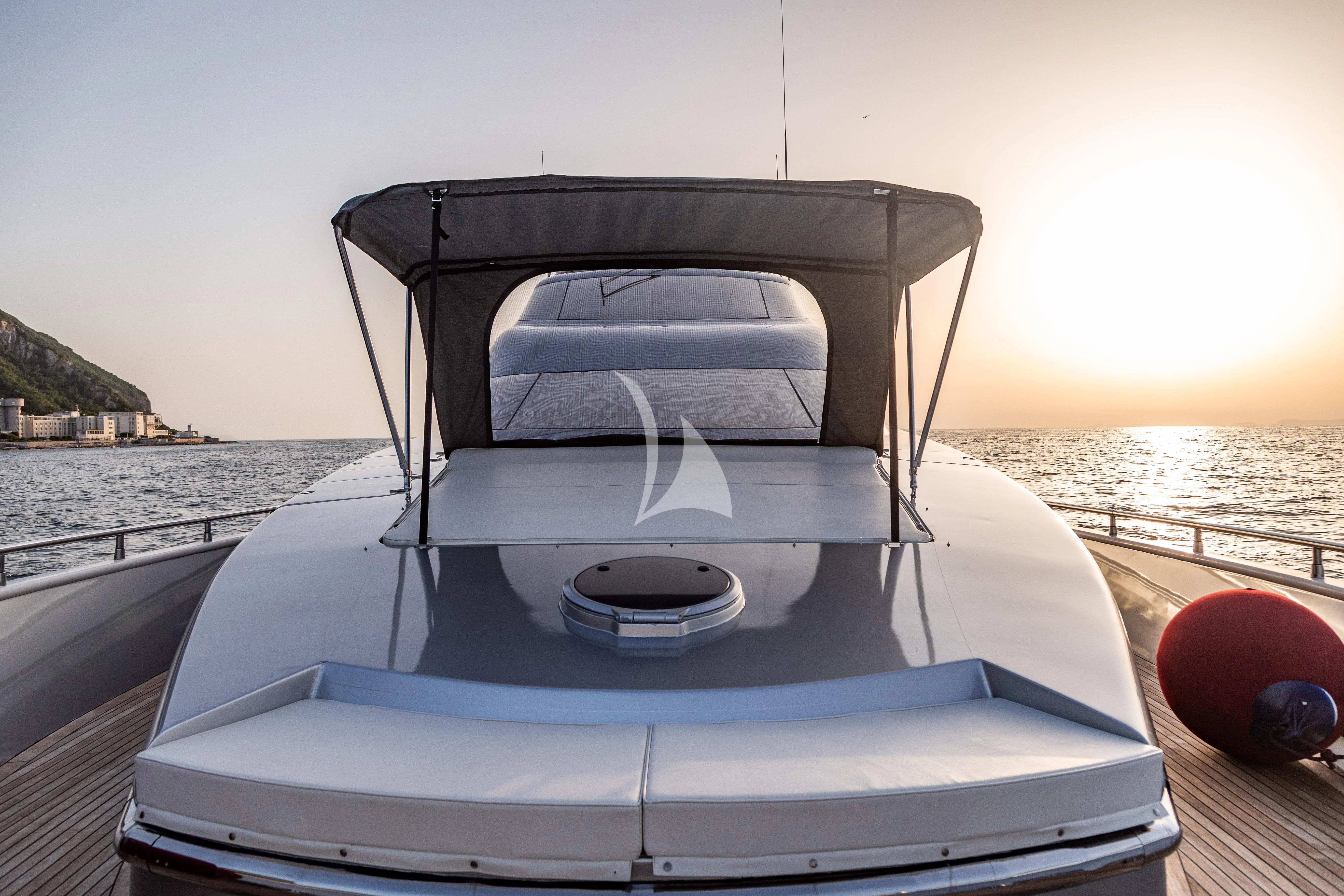 a boat on the water aboard LADY B Yacht for Charter
