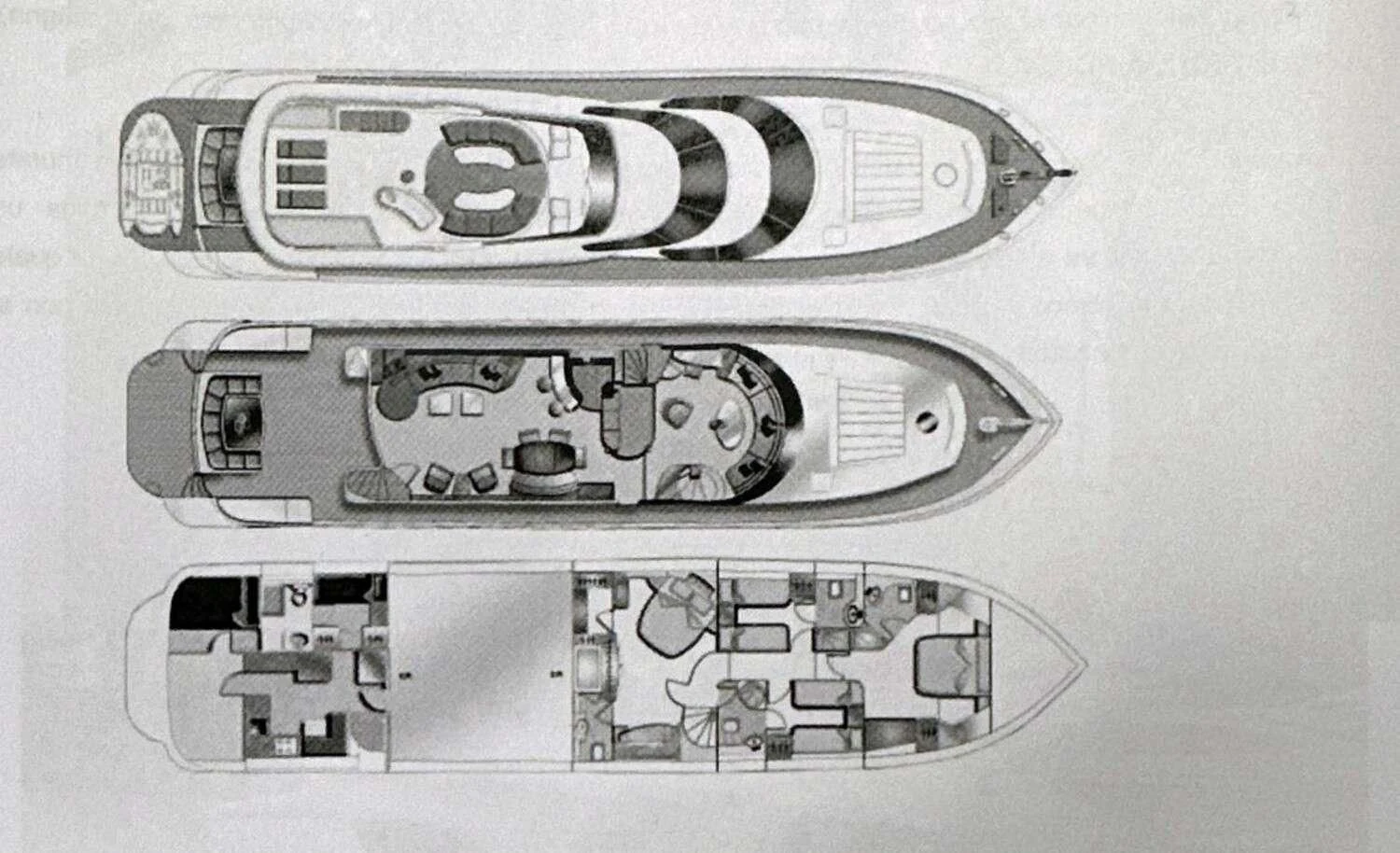 a close up of a car aboard LADY B Yacht for Charter