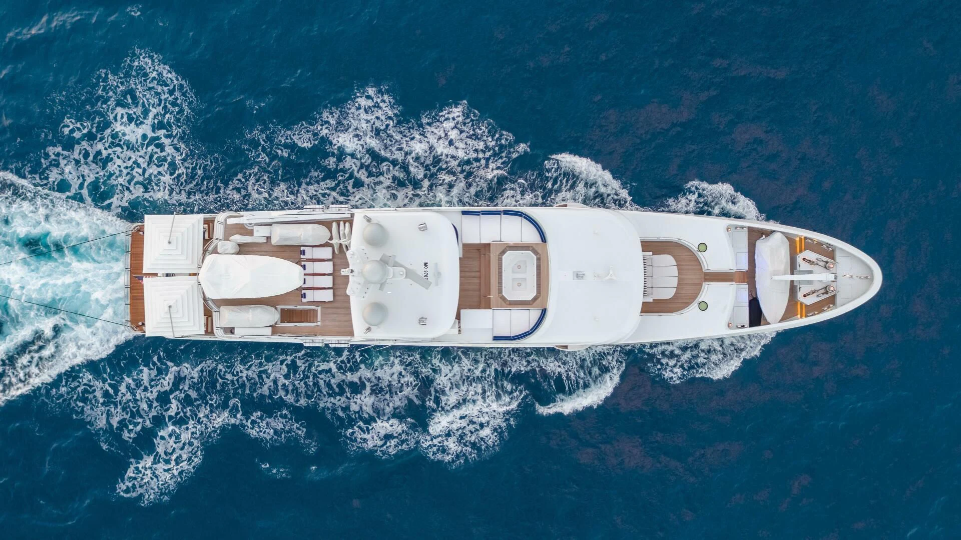 a space ship in the ocean aboard CHASSEUR Yacht for Charter
