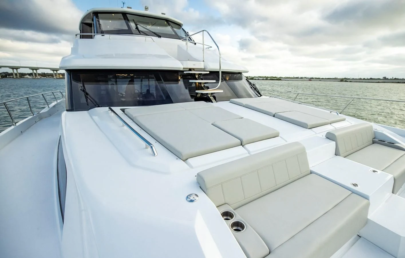 a boat on the water aboard PLANE TO SEA Yacht for Sale