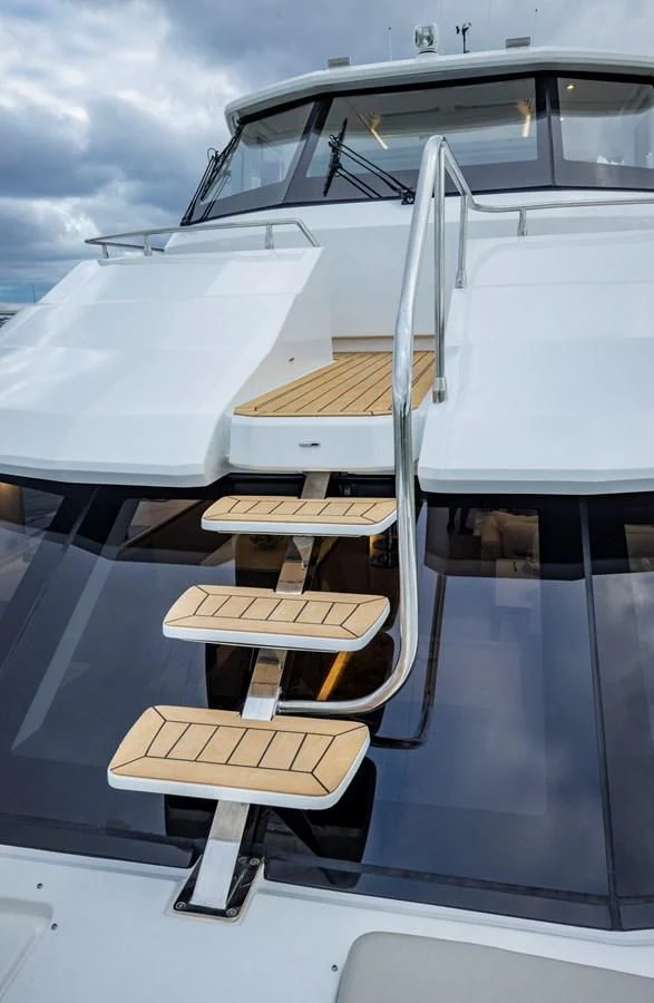 a boat on the water aboard PLANE TO SEA Yacht for Sale