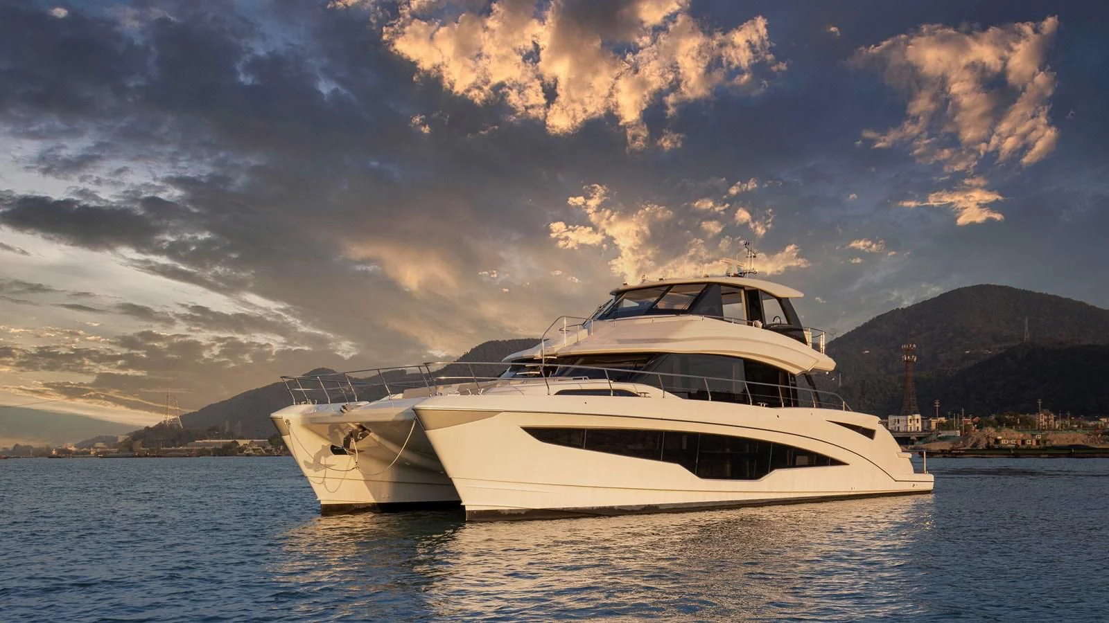 a boat on the water aboard PLANE TO SEA Yacht for Sale