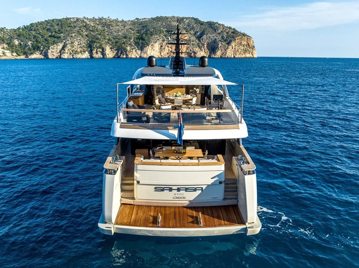 a boat in the water aboard JICJ Yacht for Sale