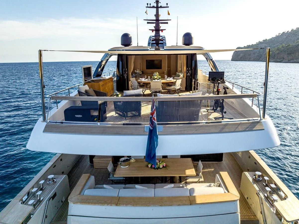 a boat on the water aboard JICJ Yacht for Sale