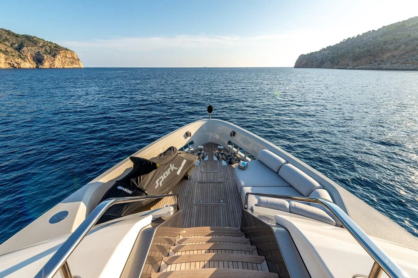 a boat on the water aboard JICJ Yacht for Sale