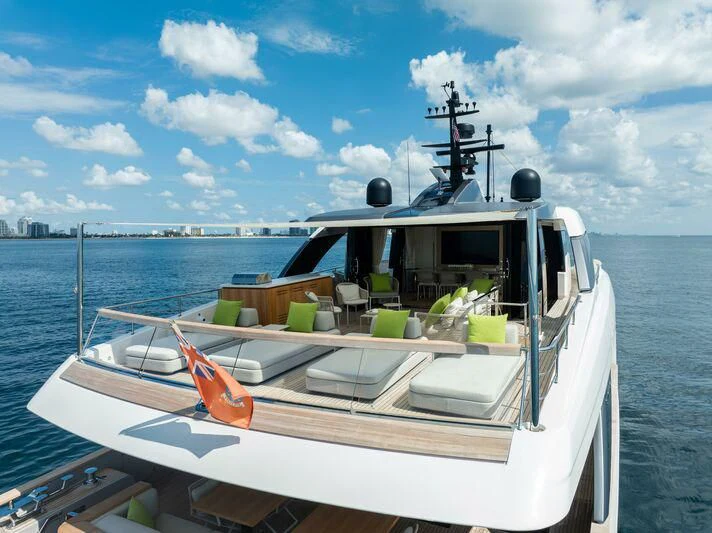 a boat on the water aboard JICJ Yacht for Sale