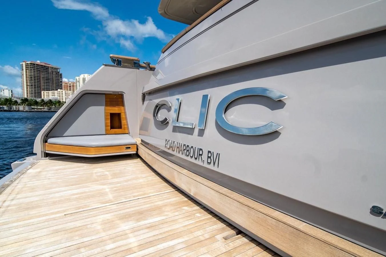 a boat on the water aboard JICJ Yacht for Sale