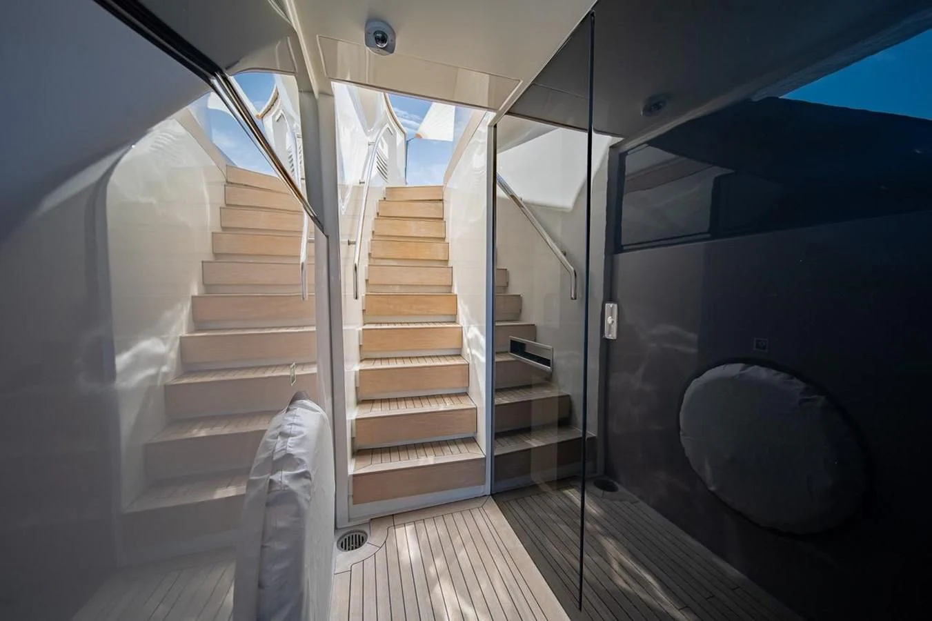 a room with a slide aboard JICJ Yacht for Sale