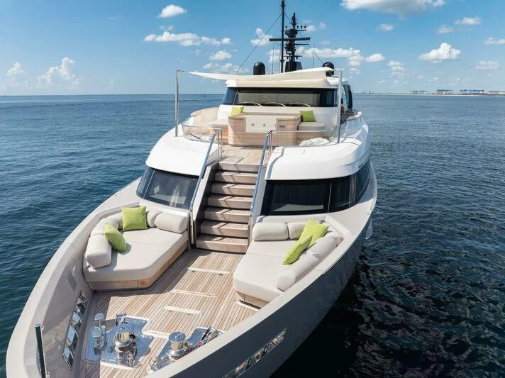 a boat on the water aboard JICJ Yacht for Sale