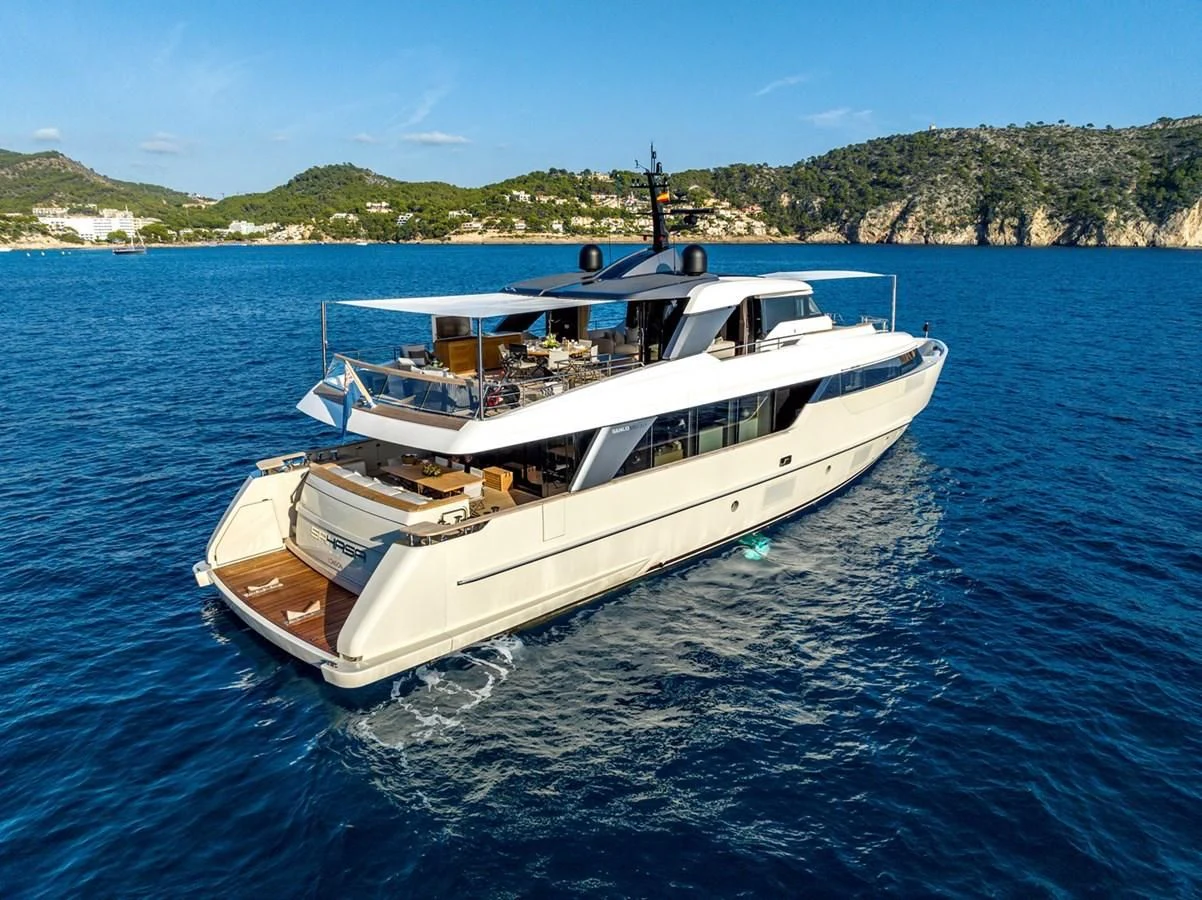 a boat on the water aboard JICJ Yacht for Sale