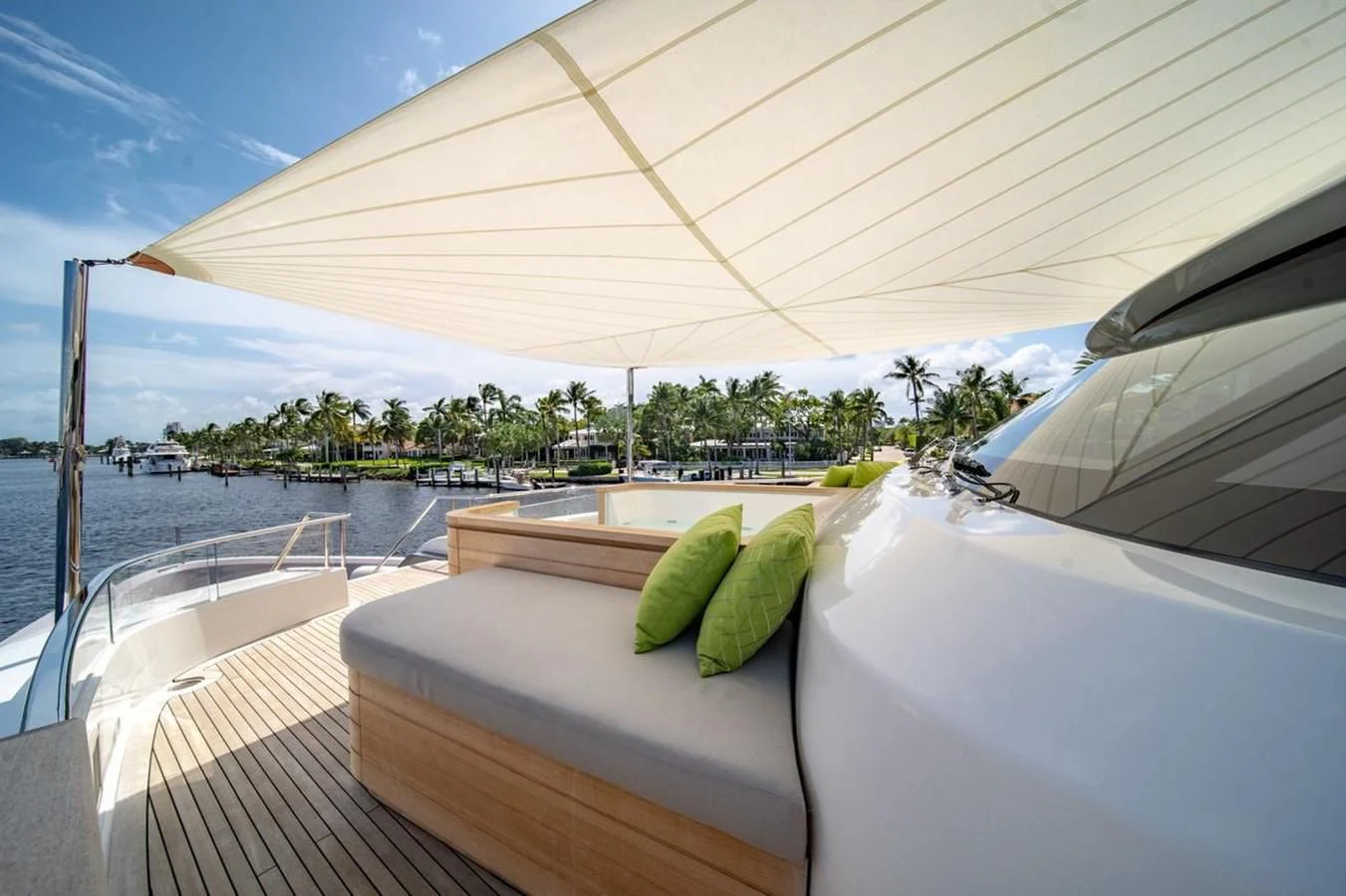 a boat on the water aboard JICJ Yacht for Sale