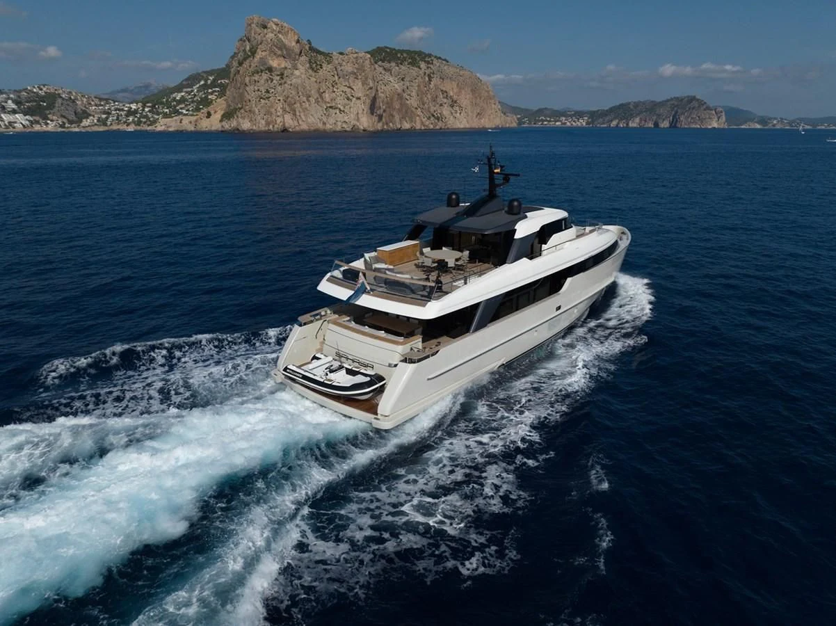 a boat on the water aboard JICJ Yacht for Sale