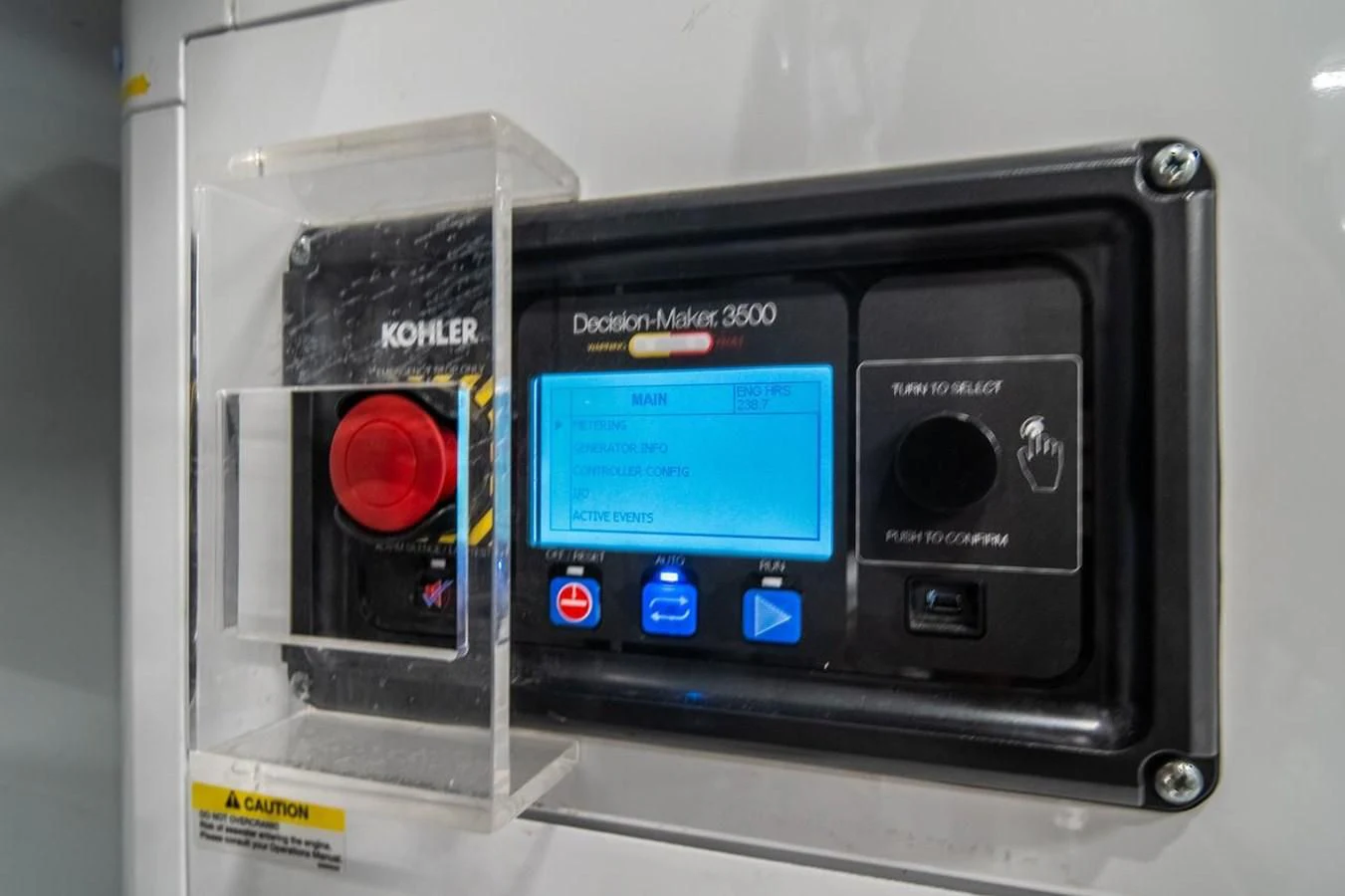 a rectangular electronic device aboard JICJ Yacht for Sale