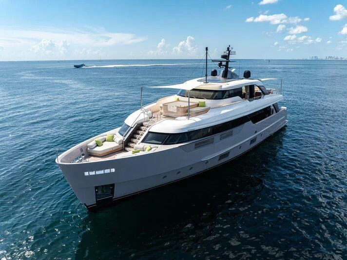 a boat on the water aboard JICJ Yacht for Sale