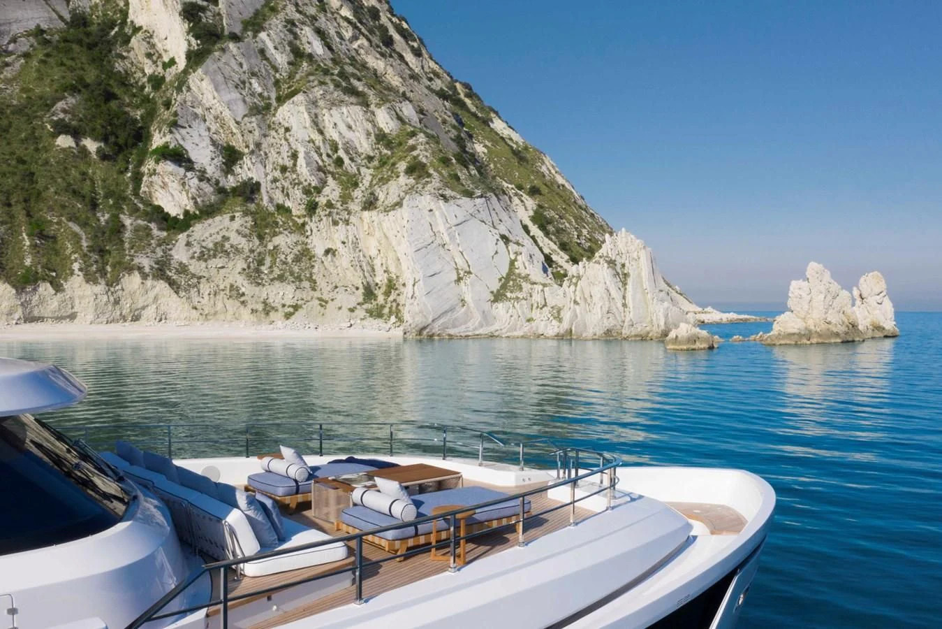 a boat on the water aboard MIA CA Yacht for Sale