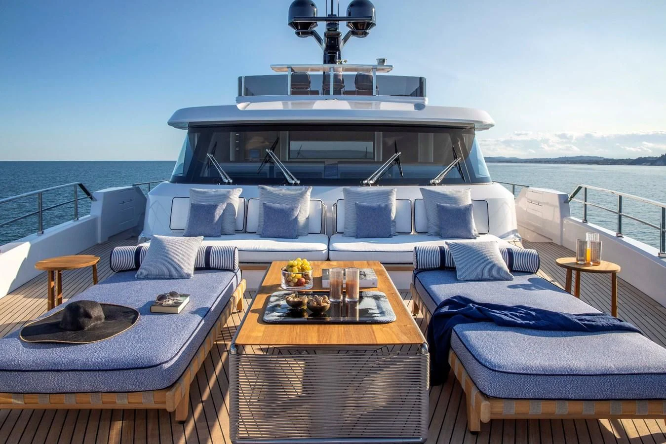 a boat on the water aboard MIA CA Yacht for Sale