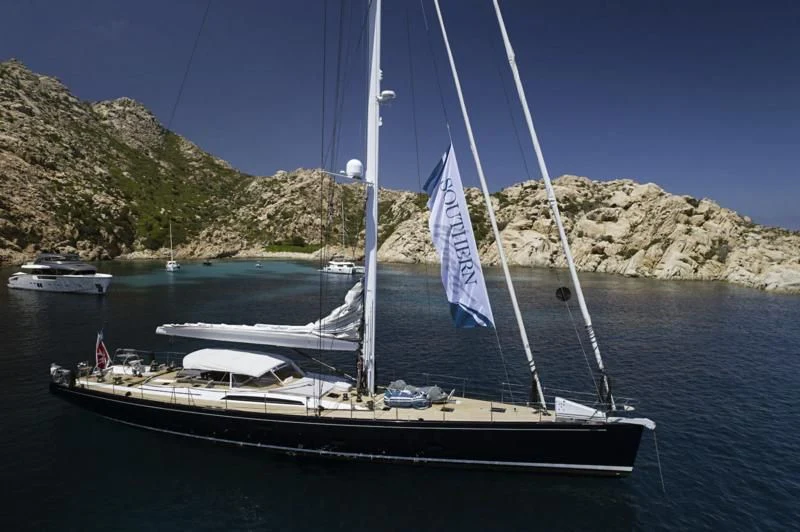 a boat on the water aboard GRILLO PARLANTE Yacht for Sale