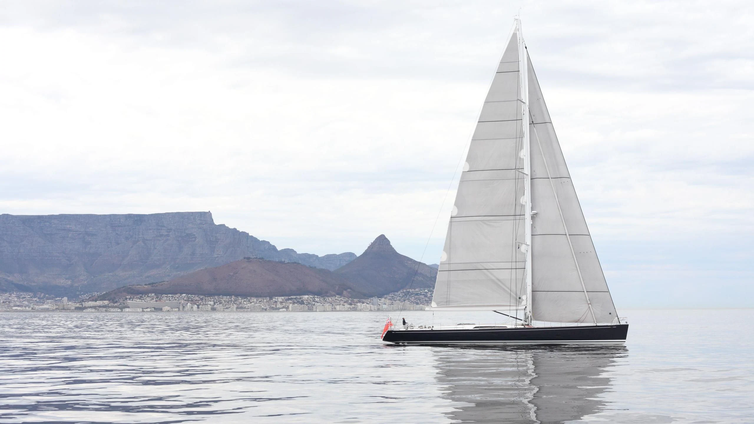 a sailboat on the water aboard GRILLO PARLANTE Yacht for Sale