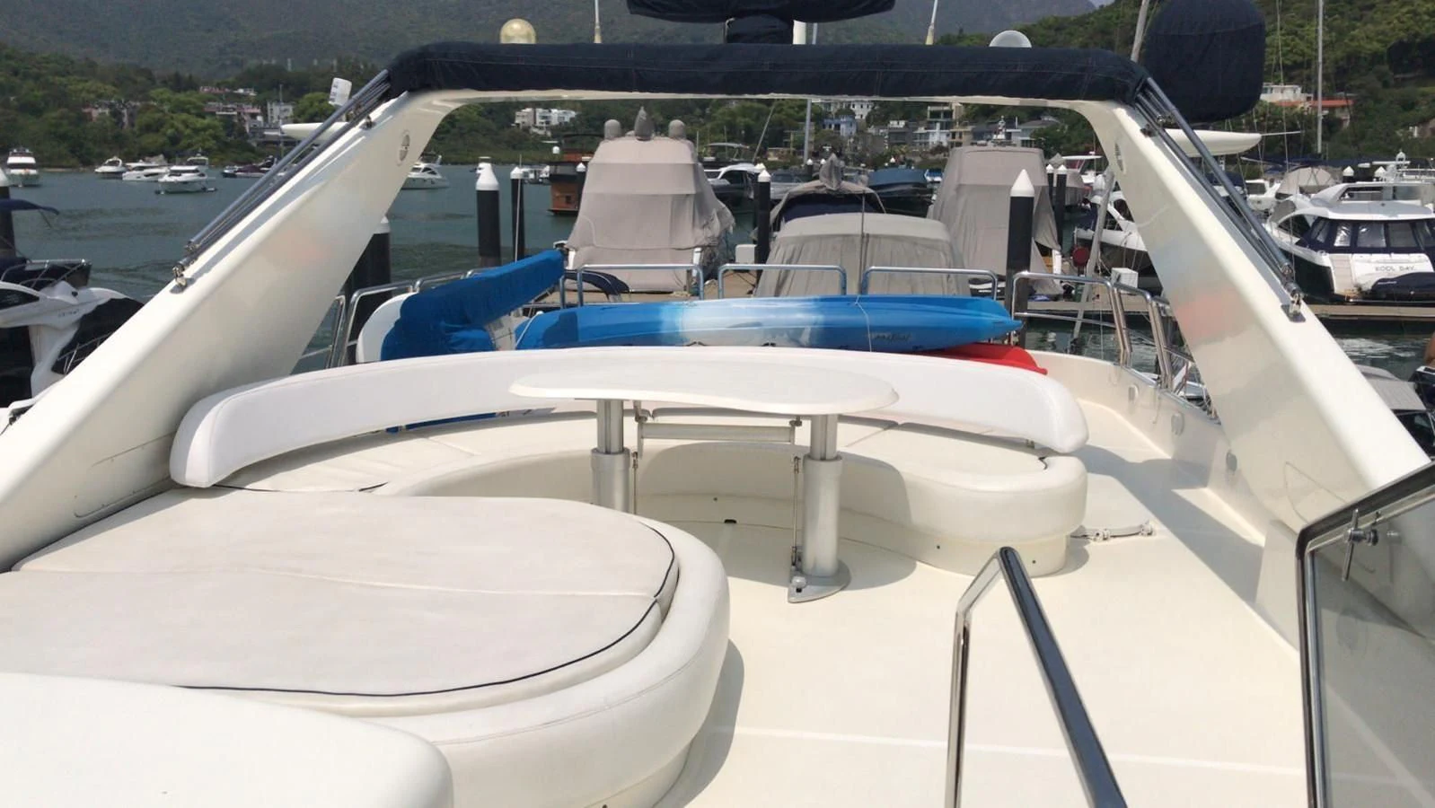 a boat on the water aboard AZIMUT 85 ULTIMATE Yacht for Sale