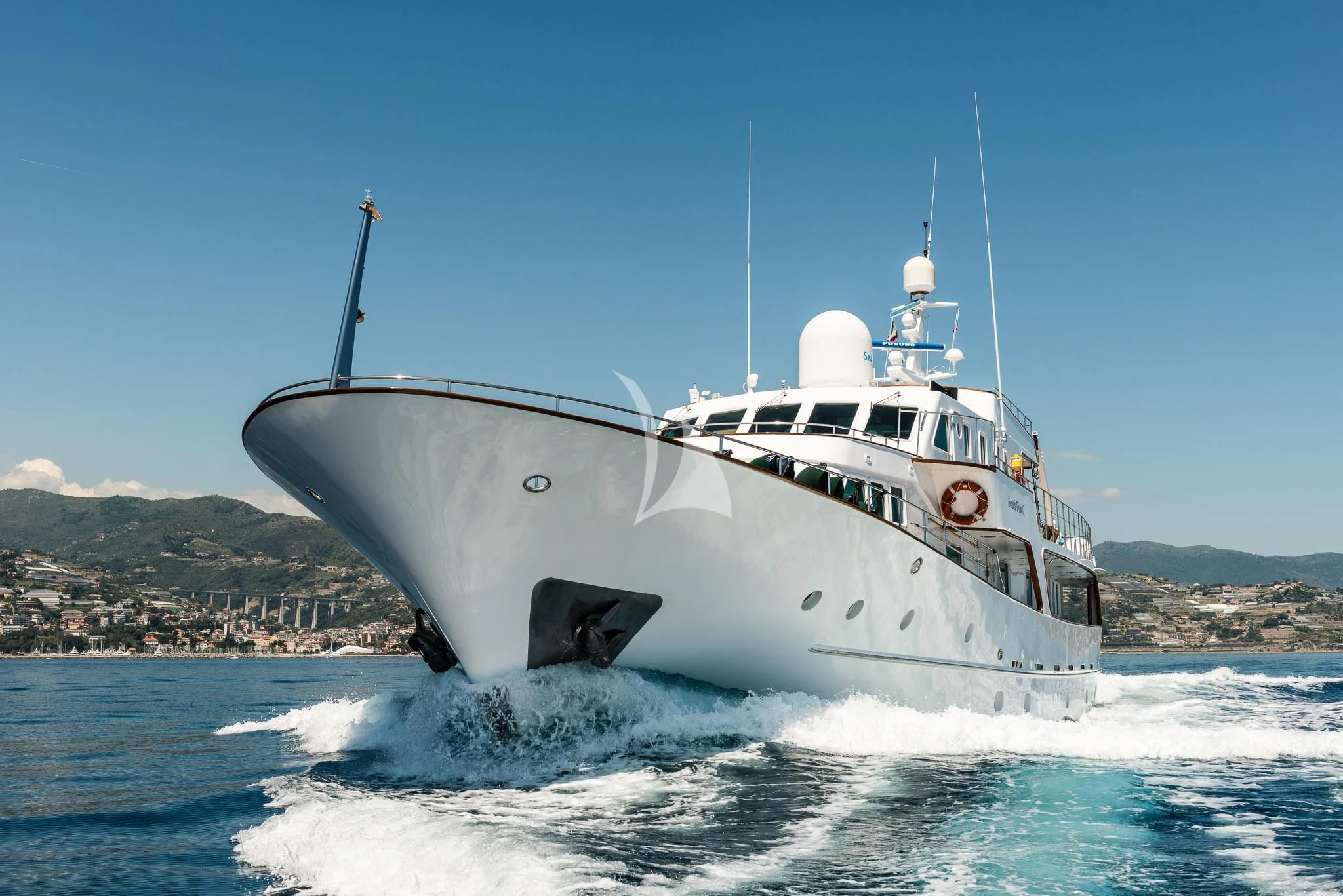 a boat on the water aboard SOUTH PAW C Yacht for Sale