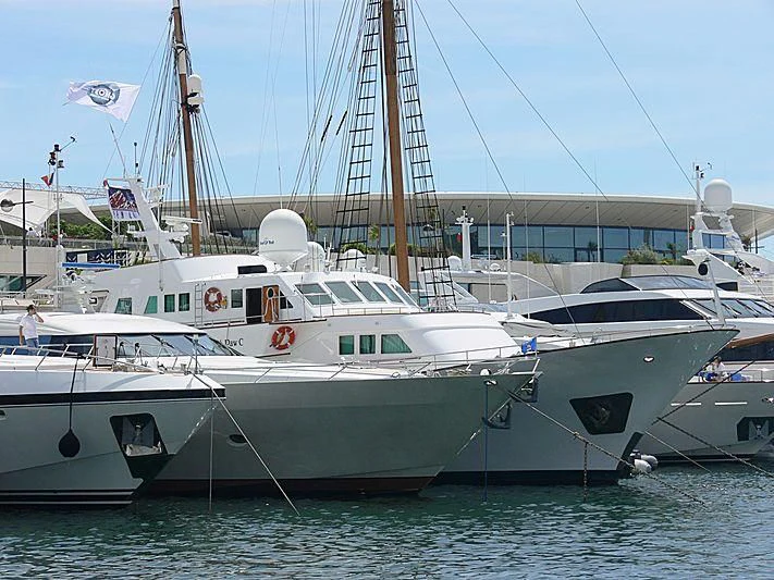 a couple of boats in the water aboard SOUTH PAW C Yacht for Sale
