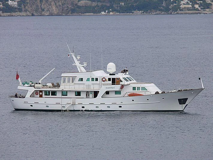 a boat on the water aboard SOUTH PAW C Yacht for Sale