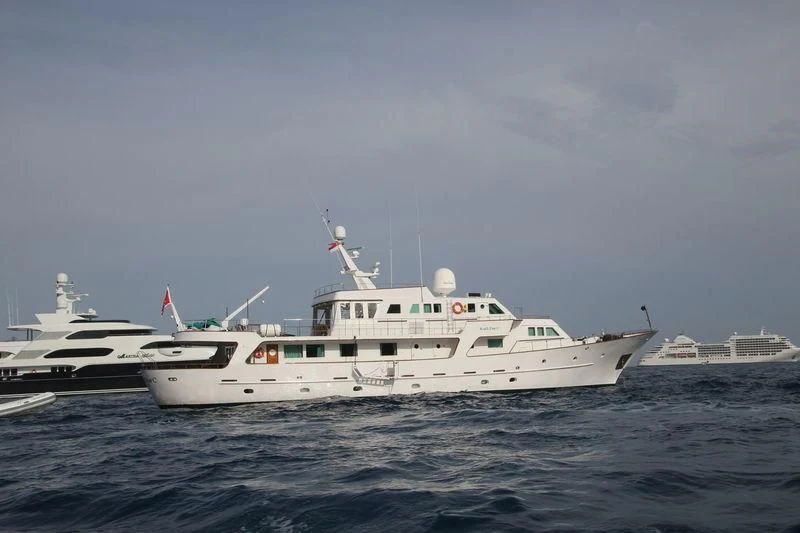 a group of boats in the water aboard SOUTH PAW C Yacht for Sale