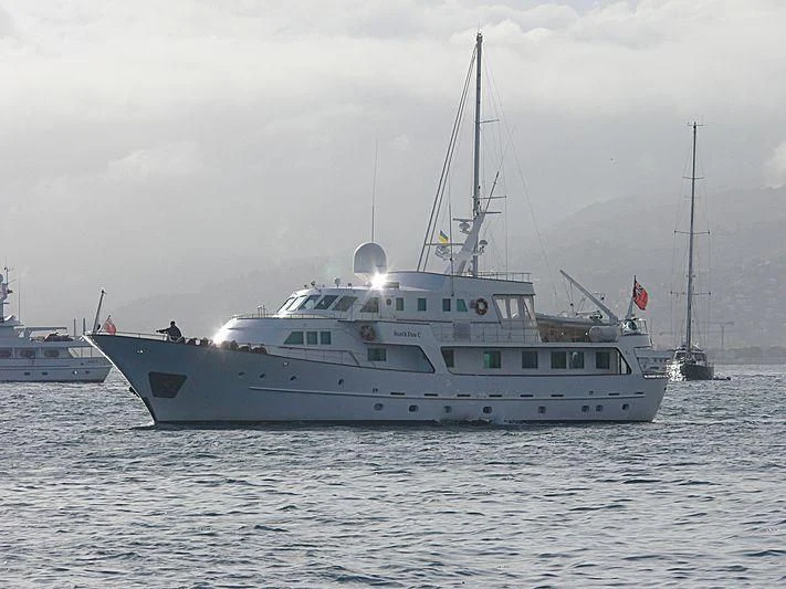 a boat in the water aboard SOUTH PAW C Yacht for Sale