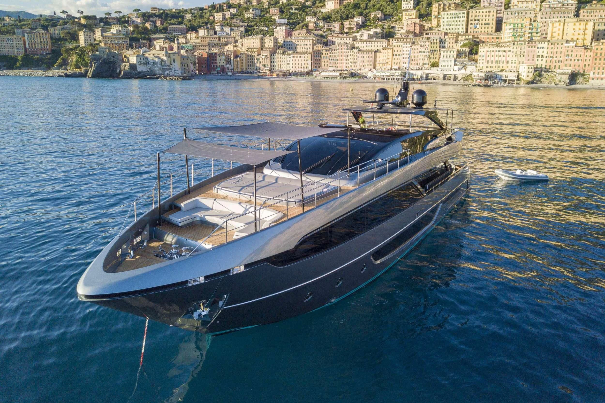 a boat in the water aboard HP6 Yacht for Charter