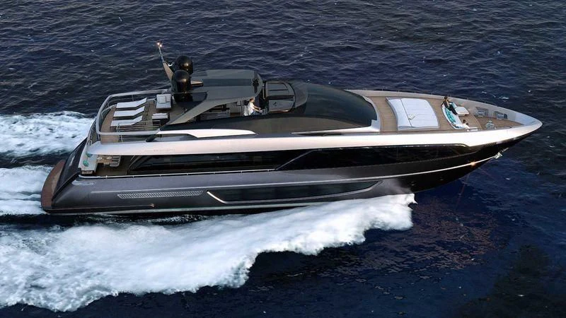 a boat on the water aboard HP6 Yacht for Charter
