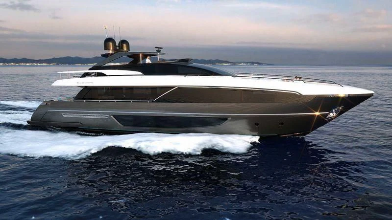 a boat on the water aboard HP6 Yacht for Charter
